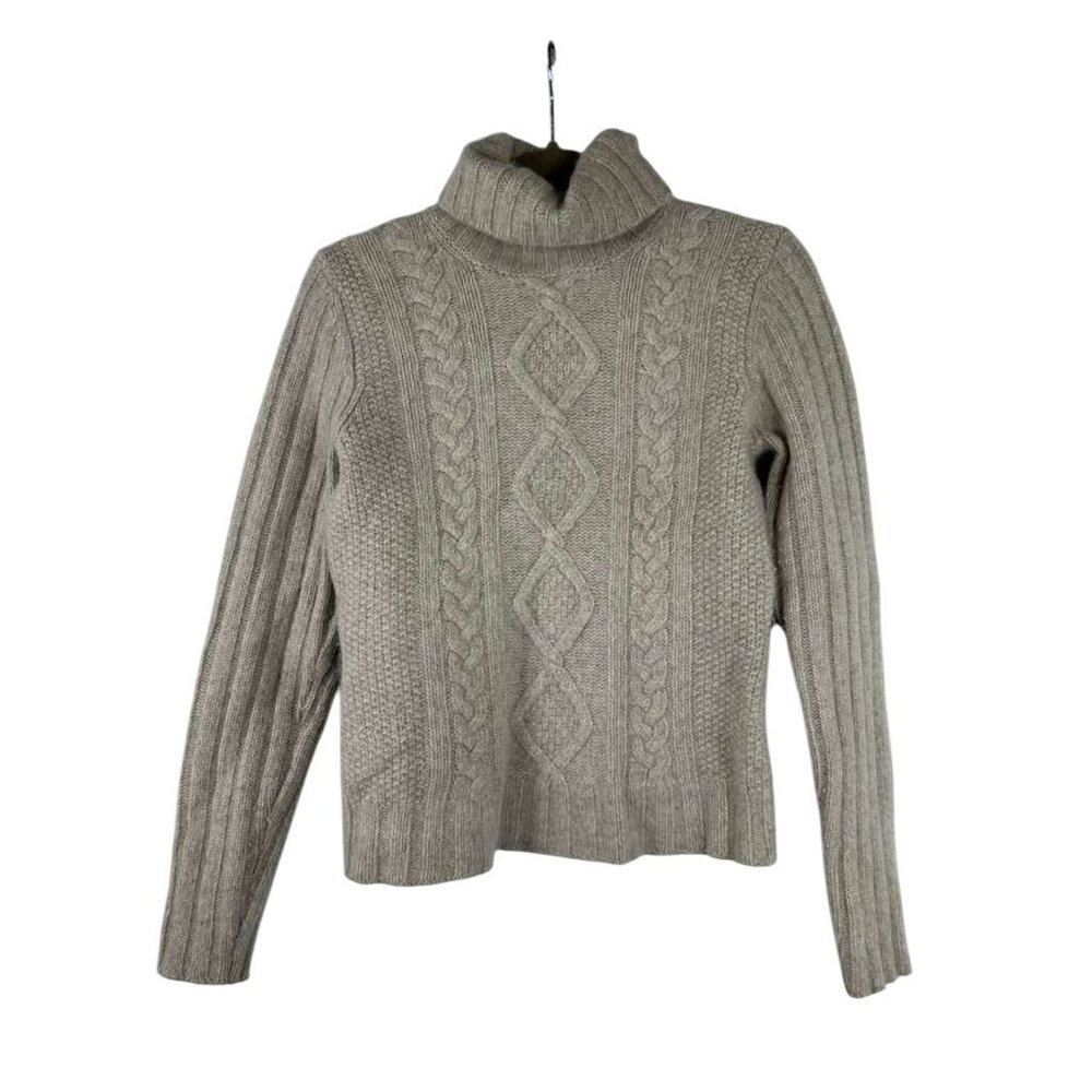 Banana Republic Women's M Turtleneck Angora Rabbit & Lambs Wool Blend Sweater